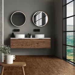 Ml-Design Dalle Et Lame Pvc<Revêtement de sol à clic en PVC 7,7 m² / 35 planches 122 x 18 cm marron aspect acacia