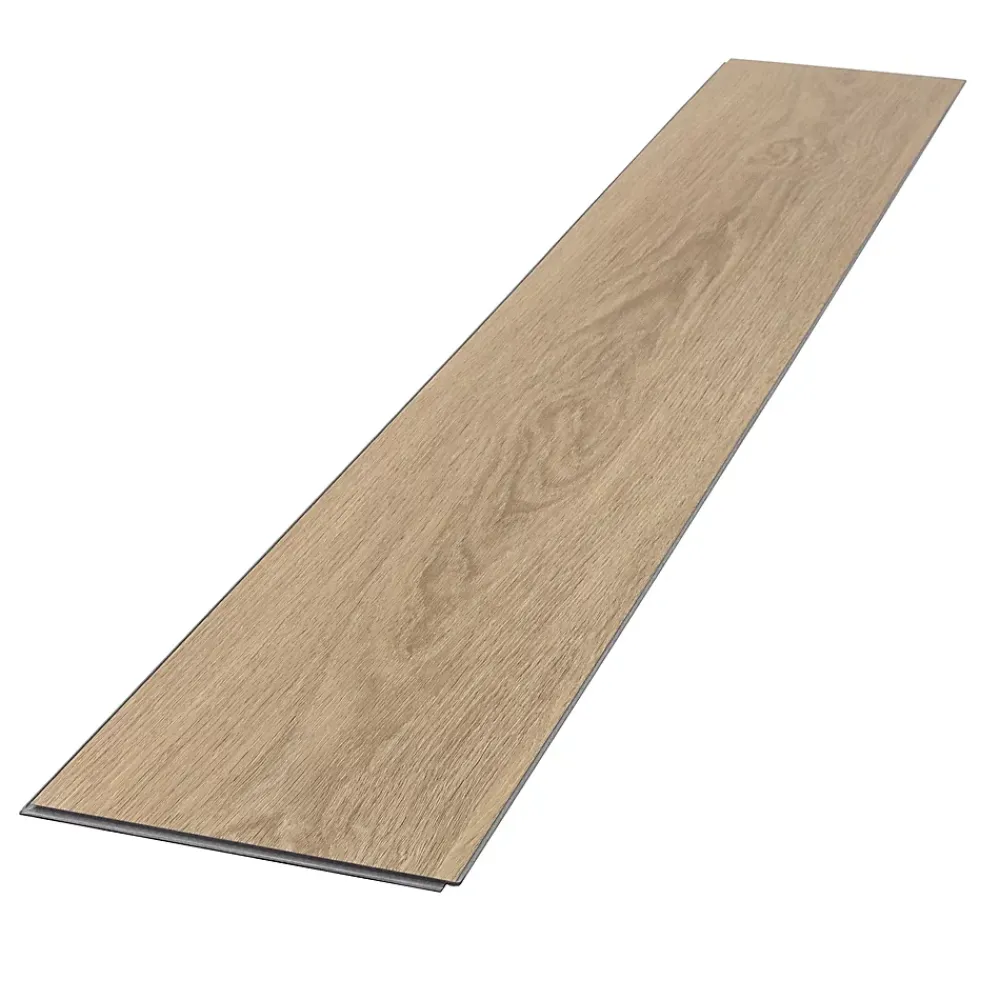Ml-Design Dalle Et Lame Pvc<Revêtement de sol à clic PVC 6,16m²/28 planches 122x18cm marron aspect chêne golden hour