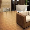 GoodHome Revêtement de sol à coller Rayong 2 M en bambou verni- Parquet Contrecollé|Voir Tous Les Parquets