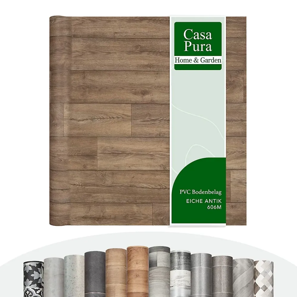 Floordirekt Lino Sol Vinyle Pvc<Revêtement de sol Atlantic Chêne antique 606M 200 x 500 cm