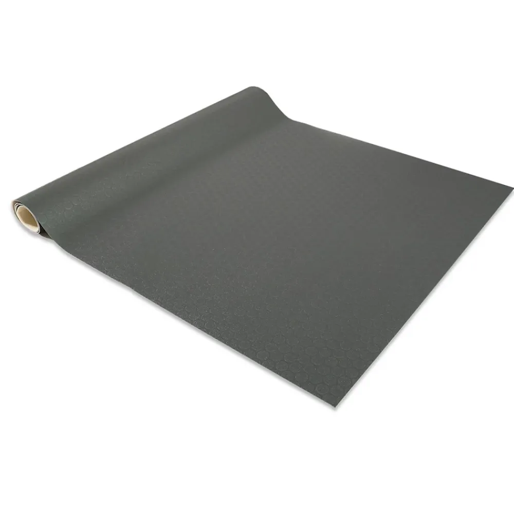 Floordirekt Revêtement de sol Expotop Noir Vinyle 200 x 300 cm- Lino Sol Vinyle Pvc