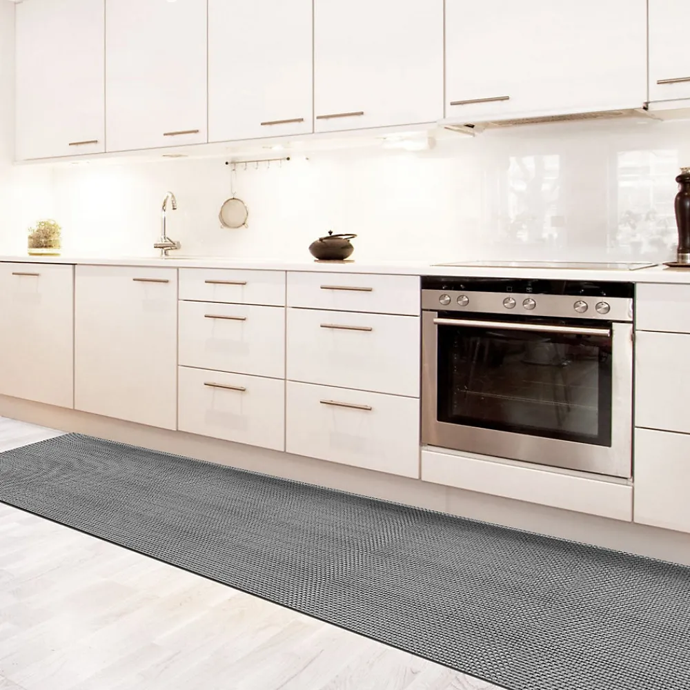 Floordirekt Revêtement de sol Lucca Tapis d'intérieur et d'extérieur 60 x 50 cm -- Dalle Et Lame Pvc
