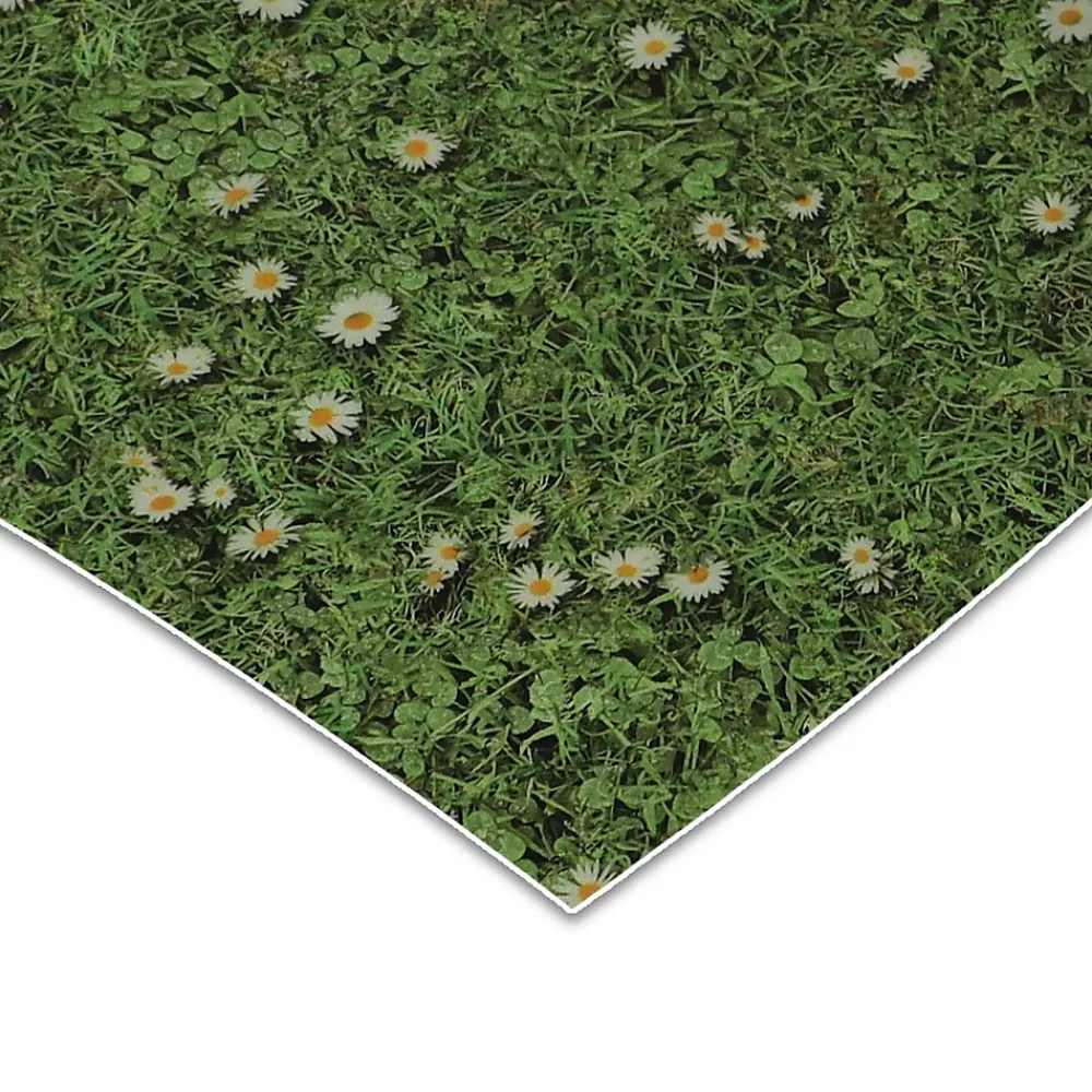 Floordirekt Revêtement de sol PVC 3D Moonlight Vinyle Marguerites 100 x 50 cm -- Dalle Et Lame Pvc