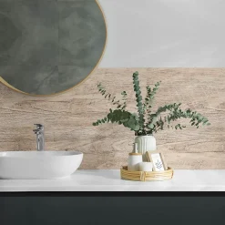 Wallfluent Lambris Mural<Revêtement Mural PVC 100x50 cm Motifs Entrelacés Dans Une Grille 1 pièce