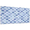Wallfluent Lambris Mural<Revêtement Mural PVC 100x50 cm Motif Zébré 1 pièce