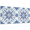 Wallfluent Lambris Mural<Revêtement Mural PVC 100x50 cm Motifs Végétaux En Carreaux 1 pièce