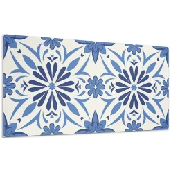Wallfluent Lambris Mural<Revêtement Mural PVC 100x50 cm Motifs Végétaux En Carreaux 1 pièce