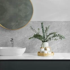 Wallfluent Lambris Mural<Revêtement Mural PVC 100x50 cm Motif Avec Des Pierres En Arrière-Plan 1 pièce