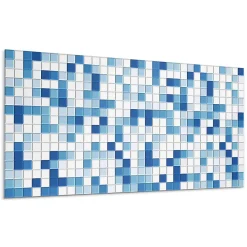 Wallfluent Revêtement Mural PVC 100x50 cm Motif Marbre Naturel 1 pièce- Lambris Mural