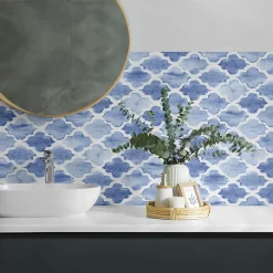 Wallfluent Revêtement Mural PVC 120x60 cm Motif Zébré 1 pièce- Lambris Mural