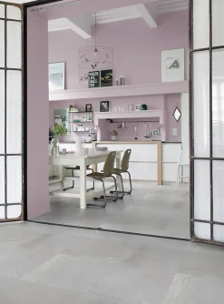 Gerflor Revêtement sol PVC Texline etna gris 4m (vendu au m²)- Lino Sol Vinyle Pvc
