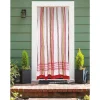 Morel Rideau de porte moustiquaire en toile multicolore Rouge 140 x 225 cm -- Accessoire Pour Moustiquaire