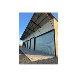 4M Porte De Garage Enroulable<Rideau Métallique Galvanisé Motorisé 380V Lames Pleines 9/10ème L6000 H5000