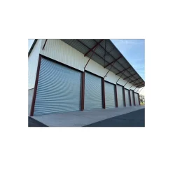 4M Porte De Garage Enroulable<Rideau Métallique Galvanisé Motorisé 380V Lames Pleines 9/10ème L10500 H5000