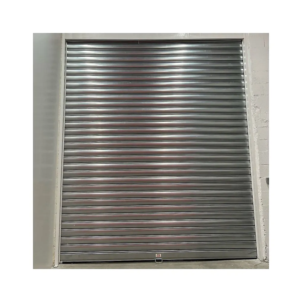 4M Porte De Garage Enroulable<Rideau Métallique Galvanisé Motorisé 220V Lames Pleines 9/10ème L5000 H5500 PREMIUM