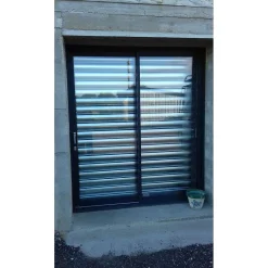4M Porte De Garage Enroulable<Rideau Métallique Galvanisé Manuel Lames Pleines 7/10ème L2000 H2500 CLASSIC