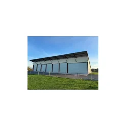 4M Porte De Garage Enroulable<Rideau Métallique Galvanisé Motorisé 380V Lames Pleines 9/10ème L11000 H3000