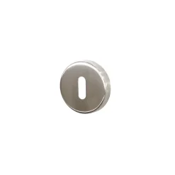 GoodHome Poignée De Porte<Rosace de fonction rond à visser à serrure Lagow alliage zinc Ø50mm or