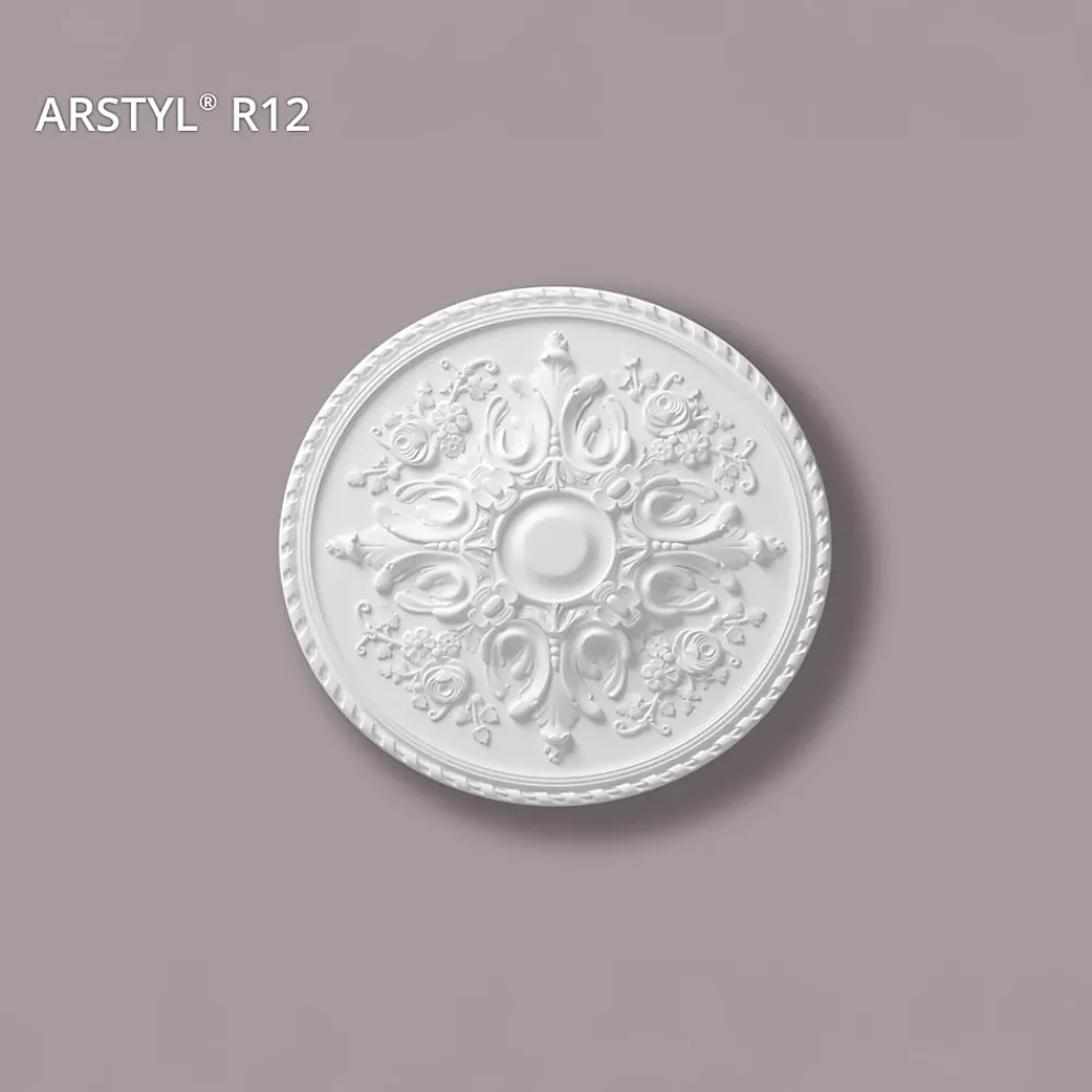 Noel & Marquet Moulure Et Rosace De Plafond<Rosace NMC ARSTYL R12 Élement décorative