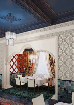 Profhome Rosace 157501 Dalle de plafond Élément décoratif 3d panneau mural 53,5 x 53,5 cm- Moulure Et Rosace De Plafond