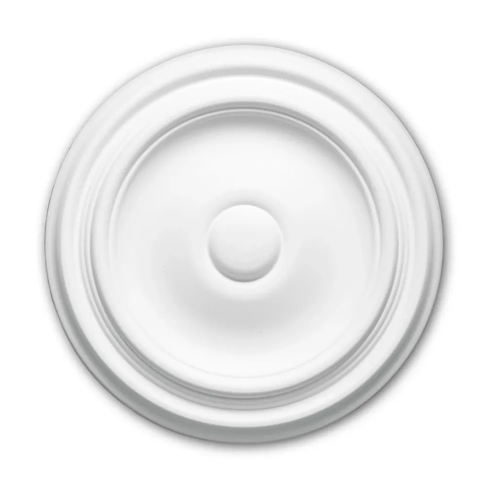 Profhome Moulure Et Rosace De Plafond<Rosace 156013 Élement décorative Élement pour plafond diametre 26 cm