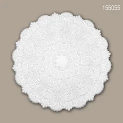 Profhome Rosace 156055 Élement décorative Élement pour plafond diametre 75,2 cm- Moulure Et Rosace De Plafond