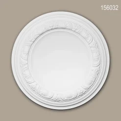 Profhome Rosace 156032 Élement décorative Élement pour plafond diametre 32 cm- Moulure Et Rosace De Plafond