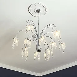 Profhome Moulure Et Rosace De Plafond<Rosace 156027 Élement décorative Élement pour plafond diametre 38,3 cm