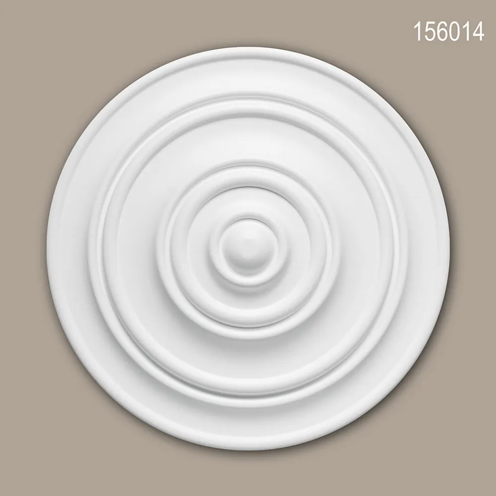 Profhome Moulure Et Rosace De Plafond<Rosace 156014 Élement décorative Élement pour plafond diametre 34 cm