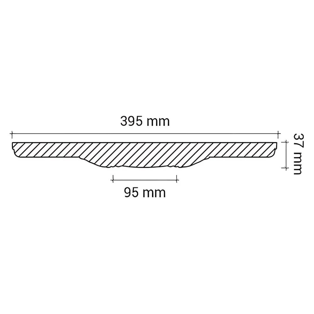 Profhome Rosace 156030 Élement décorative Élement pour plafond diametre 39,5 cm- Moulure Et Rosace De Plafond