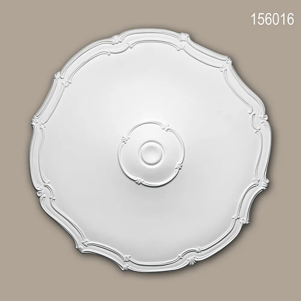 Profhome Moulure Et Rosace De Plafond<Rosace 156016 Élement décorative Élement pour plafond diametre 48 cm