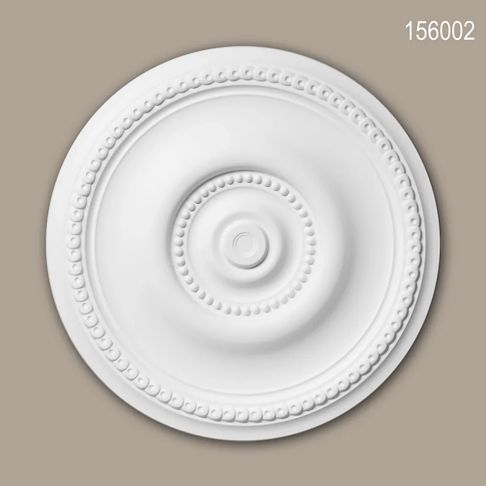 Profhome Moulure Et Rosace De Plafond<Rosace 156002 Élement pour plafond Élement décorative diametre 52 cm