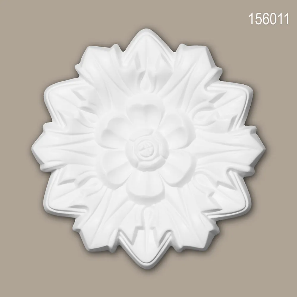 Profhome Moulure Et Rosace De Plafond<Rosace 156011 Élement pour plafond Élement décorative diametre 19,8 cm