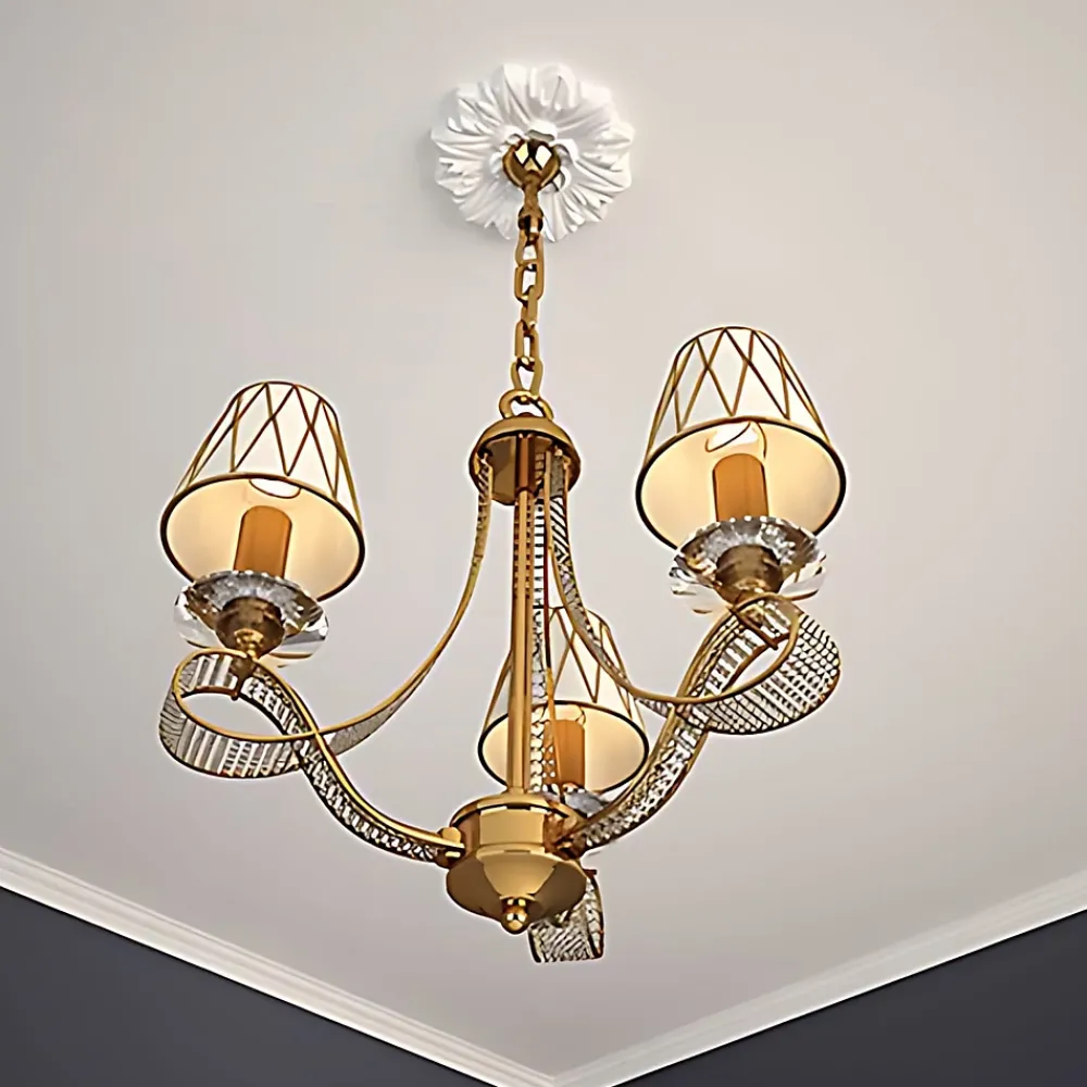 Profhome Moulure Et Rosace De Plafond<Rosace 156011 Élement pour plafond Élement décorative diametre 19,8 cm