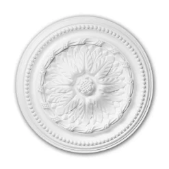 Profhome Moulure Et Rosace De Plafond<Rosace 156007 Élement pour plafond Élement décorative diametre 40 cm