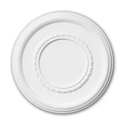 Profhome Rosace 156004 Élement pour plafond Élement décorative diametre 43,5 cm- Moulure Et Rosace De Plafond