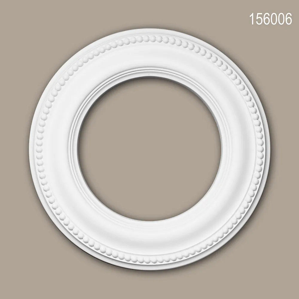 Profhome Moulure Et Rosace De Plafond<Rosace 156006 Élement pour plafond Élement décorative diametre 33 cm