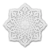 Profhome Rosace 156501 Médaillon Élément décoratif diametre 31,9 cm- Moulure Et Rosace De Plafond