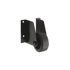Afbat Roulette support pour portails - acier noir- Accesoire Pour Volet