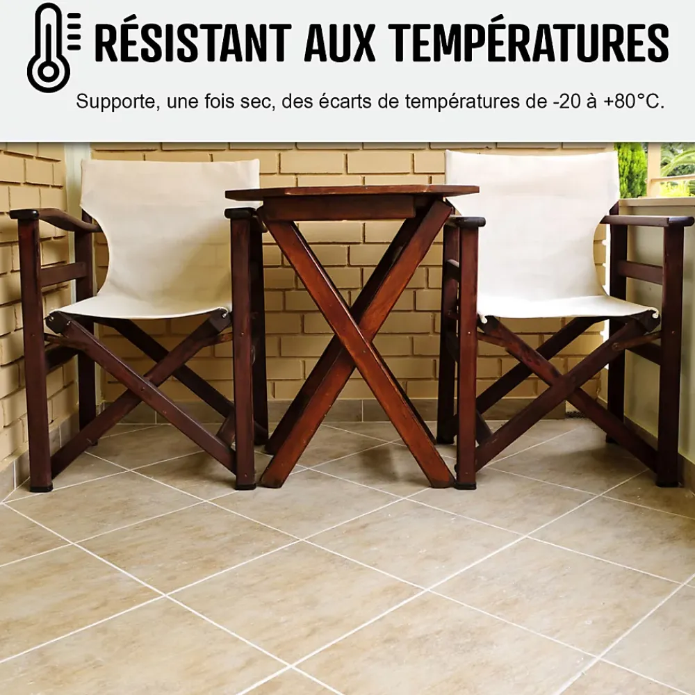 Arcane Industries Résine d'étancheite sous carrelage extérieur pour support avec pente - ARCAFILM SC Gris - 10 L -- Ragréage Et Primaire Pour Carrelage