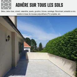 Arcane Industries Ragréage Et Primaire Pour Carrelage<Résine d'étanchéité sous carrelage polyuréthane - Pente Nulle - ARCATHAN SC Gris - 4 kg -