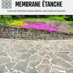Arcane Industries Résine d'étanchéité sous carrelage polyuréthane - Pente Nulle - ARCATHAN SC Gris - 15 kg -- Ragréage Et Primaire Pour Carrelage