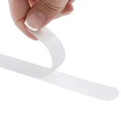 Floordirekt Rubans antidérapants-imperméables En PVC Transparent Arrondi 25 x 150 mm 24 pièces -- Dalle Et Lame Pvc
