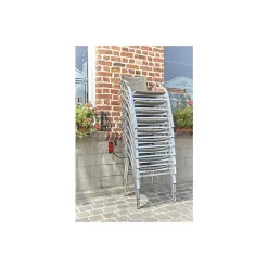 Mottez Sabot d'ancrage et câble antivol à clef pour matériel de terrasse- Accessoire Pour Porte De Garage