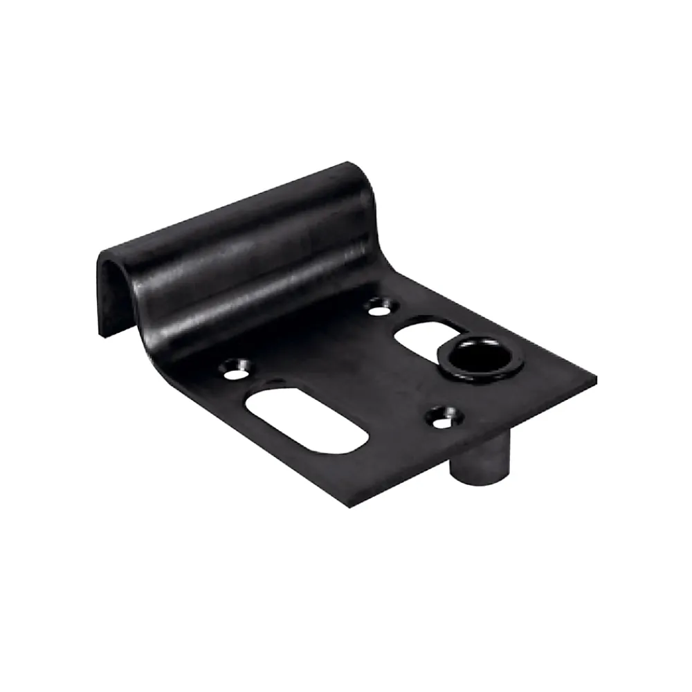 Afbat - Tb Industrie Sas Accesoire Pour Volet<Sabot de portail à visser avec gache Afbat noir L/140 x l.100 x H.40mm