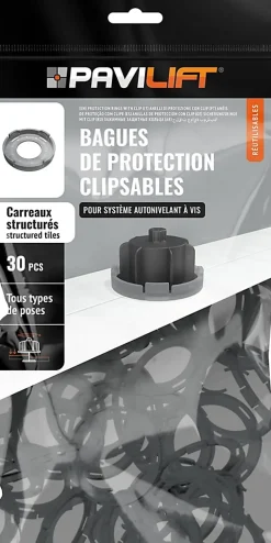 Pavilift Outils Du Carreleur<Sachet de 30 bagues de protection clipsables ®