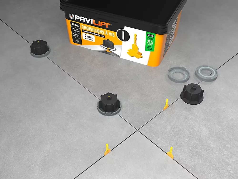 Pavilift Outils Du Carreleur<Sachet de 100 croisillons autonivelants 2 mm en I ®