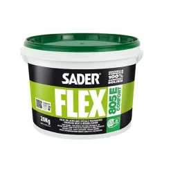 Sader FLEX COLLE 805E colle acrylique polyvalente sol 20KG- Colle Parquet