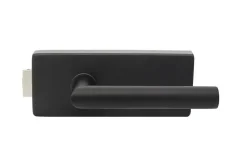 Schulte Porte intérieure en verre - 83 x 197 cm - transparent -4 rayures - réversible- Bloc Porte