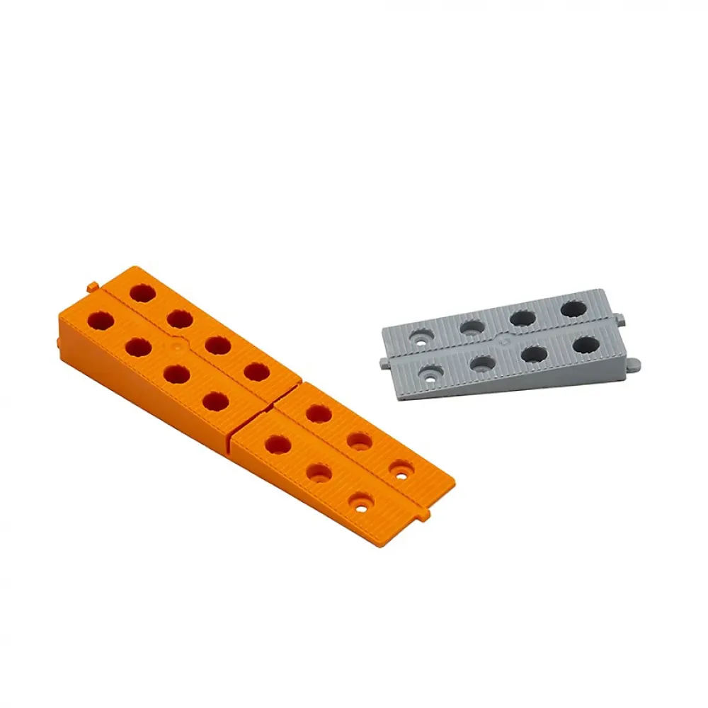 Jouplast Seau de 50 cales crantées 90 mm et 30 cales crantées 170 mm -- Outils Parquet Et Sol Stratifié